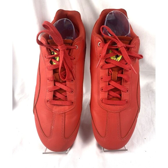 PUMA Scuderia Ferrari Hp Speedcat Lace Up Men\'s Red Sneakers  Sz 11 Shoes 308905 main image 2